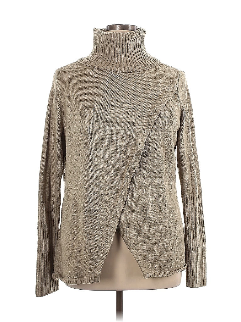 G by Giuliana Rancic Tan Turtleneck Sweater Size XL - photo 1