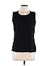 Ann Taylor Factory Black Sleeveless Blouse Size L - photo 1