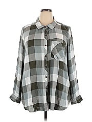 Terra & Sky Long Sleeve Button Down Shirt