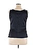Armani Collezioni Black Sleeveless Silk Top Size 14 - photo 2