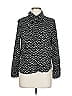 Zara 100% Viscose Black Long Sleeve Blouse Size L - photo 1