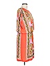 Maggy London Paisley Orange Cocktail Dress Size 12 - photo 4