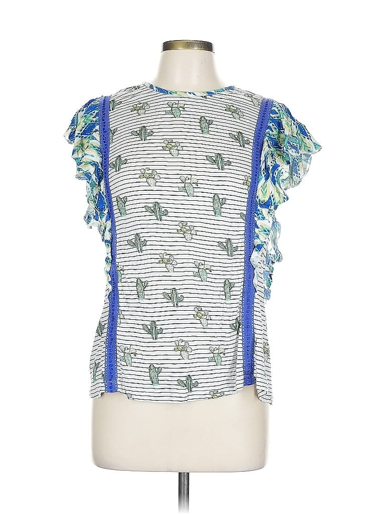 Pre-owned Conditions Apply Sleeveless T-shirt In Blue