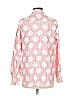 Foxcroft Hearts Pink Long Sleeve Button-Down Shirt Size 8 - photo 2