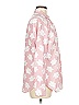Foxcroft Hearts Pink Long Sleeve Button-Down Shirt Size 8 - photo 4