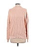 O'Neill 100% Cotton Solid Pink Turtleneck Sweater Size S - photo 1