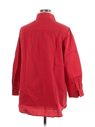 Roaman's 3/4 Sleeve Blouse (view 2)