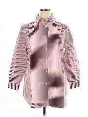Roaman's 3/4 Sleeve Button Down Shirt