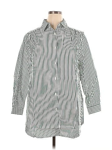 Roaman's Long Sleeve Button-Down Shirt (view 1)