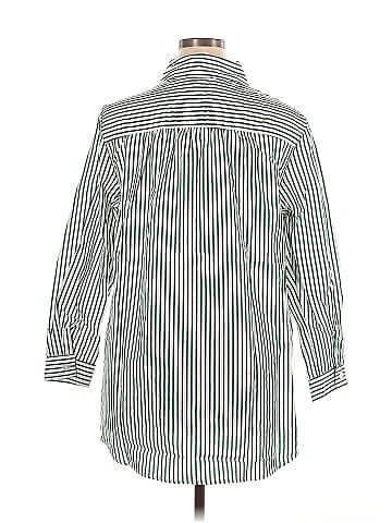Roaman's Long Sleeve Button-Down Shirt (view 2)