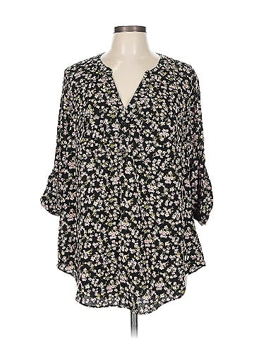 Torrid 3/4 Sleeve Blouse (view 1)