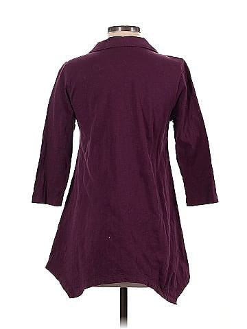 Soft Surroundings 3/4 Sleeve Button-Down Shirt (view 2)