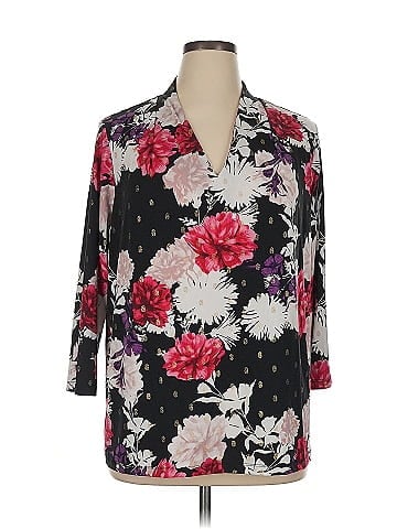 Liz Claiborne 3/4 Sleeve Blouse (view 1)