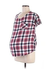 Isabel Maternity Short Sleeve Blouse