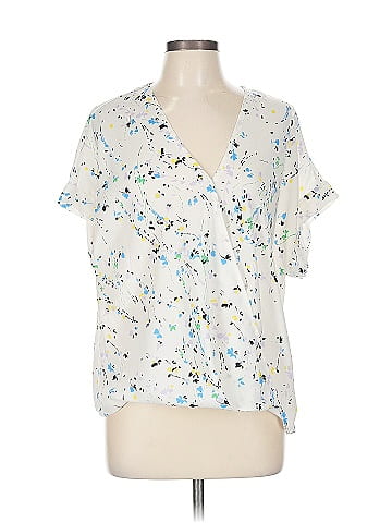 Banana Republic Factory Store Short Sleeve Blouse (view 1)