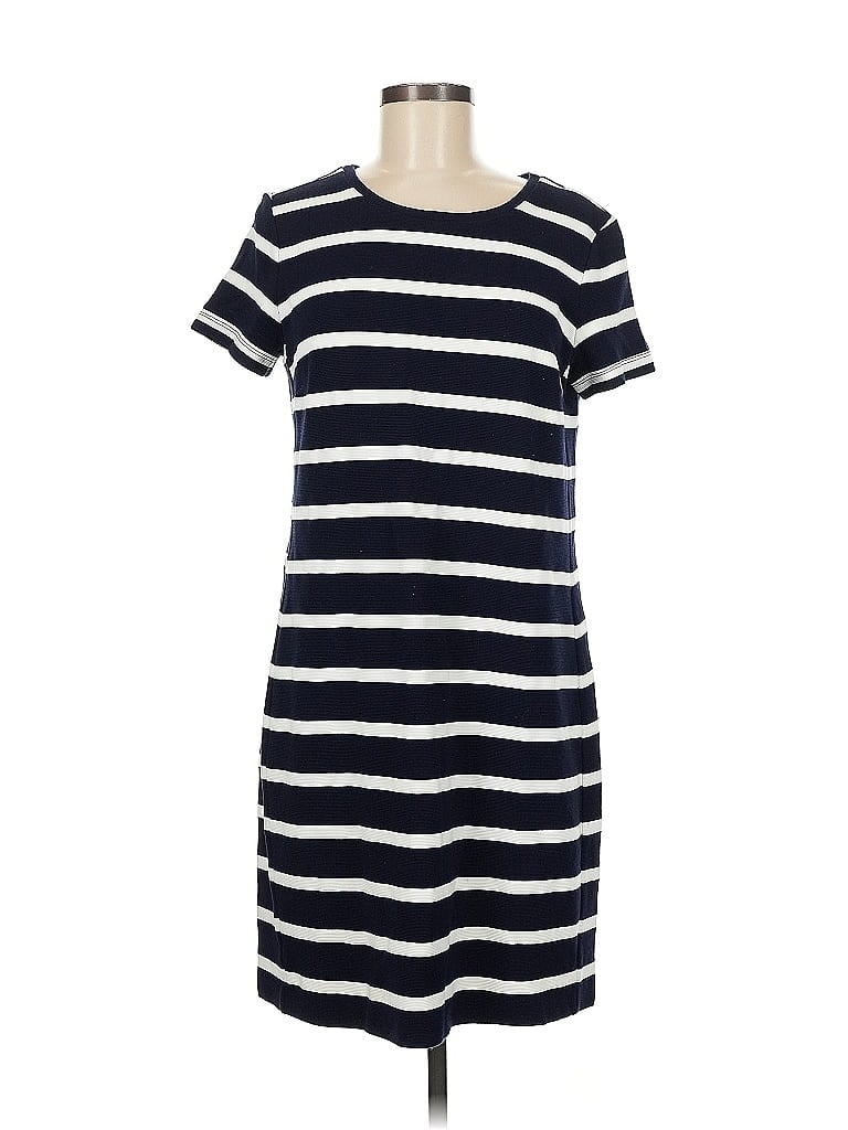 Pre-owned Ann Taylor Loft Casual Dress In Blue