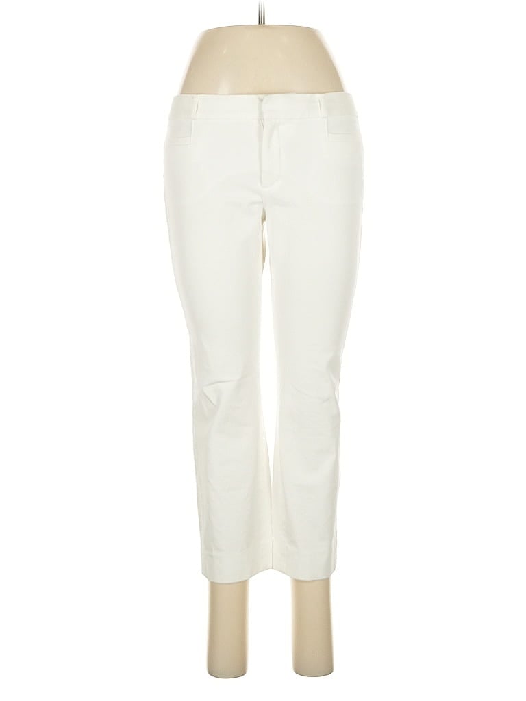Pre-owned Banana Republic Factory Store Casual Pants In White