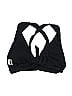Mossimo 100% Recycled Plastic Solid Black Swimsuit Top Size M - photo 2