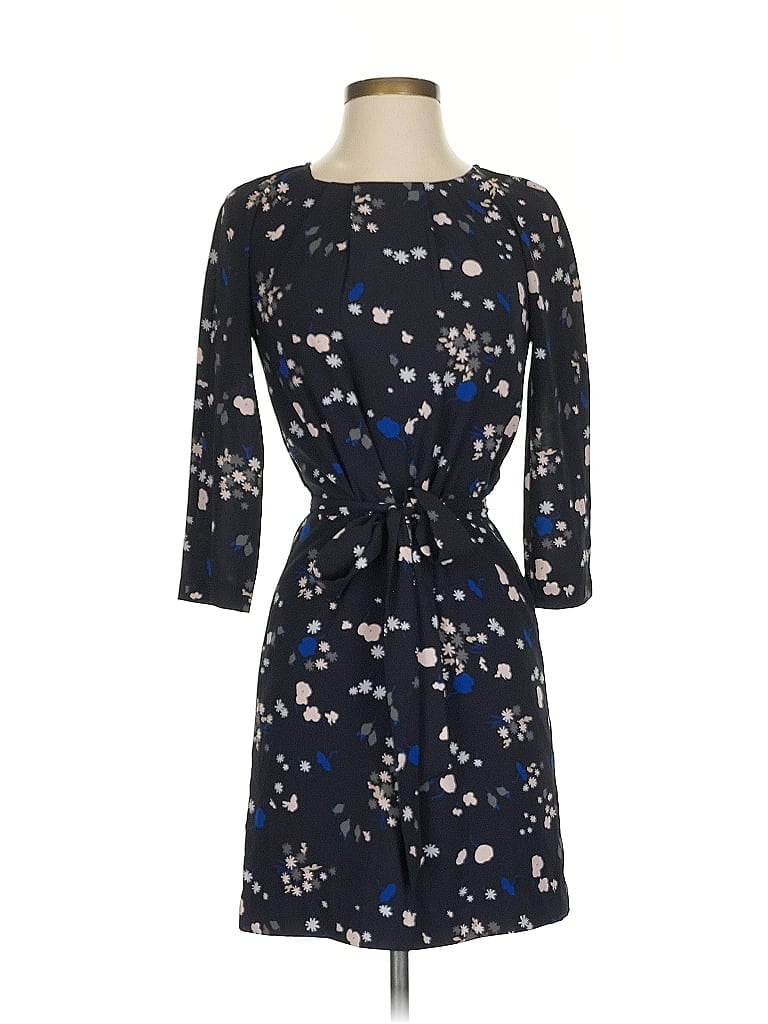 Pre-owned Ann Taylor Factory Casual Dress In Blue