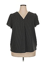 Hilary Radley Short Sleeve Blouse