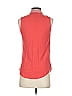 Ann Taylor Factory 100% Polyester Red Sleeveless Blouse Size XS - photo 2