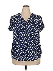 Hilary Radley Short Sleeve Blouse