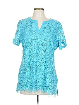 Isaac Mizrahi Live! Short Sleeve Blouse