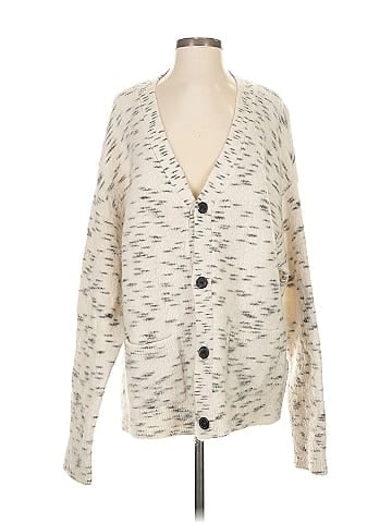 Acne Studios Spotted Wool-Blend Cardigan (view 1)