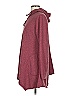 LOGO by Lori Goldstein Burgundy Red Zip Up Hoodie Size S - photo 5