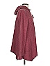 LOGO by Lori Goldstein Burgundy Red Zip Up Hoodie Size S - photo 4