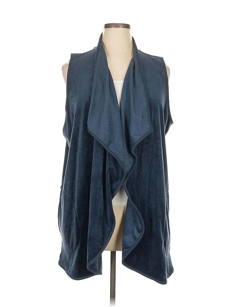 Isaac Mizrahi LIVE! Blue Cardigan Size XL - photo 1