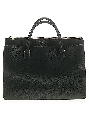 Valextra Leather Madison Satchel (view 1)