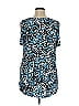 JM Collection Animal Print Blue Tank Top Size XL - photo 2