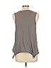 Dylan 100% Cotton Gray Sleeveless T-Shirt Size L - photo 2