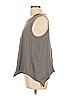 Dylan 100% Cotton Gray Sleeveless T-Shirt Size L - photo 5