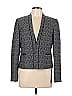 Tahari by ASL 100% Polyester Houndstooth Gray Blazer Size 10 - photo 1