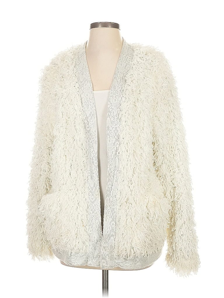 Vanessa Virginia 100% Polyester Ivory Jacket Size XS - photo 1