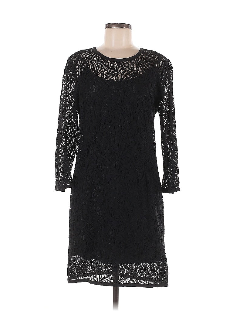 Pre-owned Laundry By Shelli Segal Cocktail Dress In Black