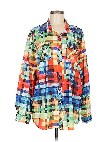Unbranded Long Sleeve Button-Down Shirt (view 1)