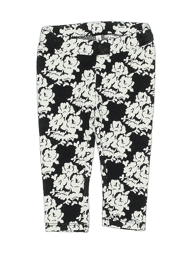 Janie and Jack Print Black Casual Pants Size 6-12 mo - photo 1