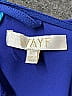 WAYF Solid Blue Casual Dress Size XS - photo 3