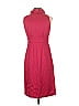 London Times 100% Polyester Solid Burgundy Cocktail Dress Size 4 - photo 2