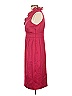 London Times 100% Polyester Solid Burgundy Cocktail Dress Size 4 - photo 5