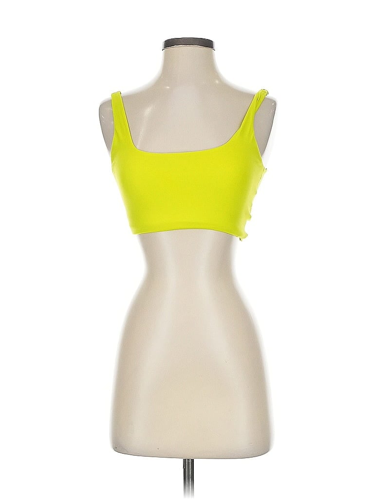 Pre-owned Offline By Aerie Sports Bra In Yellow