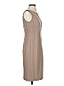 Lafayette 148 New York Solid Tan Casual Dress Size 0 - photo 4