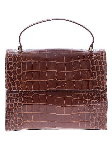 Donald J Pliner Leather Satchel (view 1)