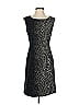 Lafayette 148 New York Tweed Black Cocktail Dress Size 2 - photo 1