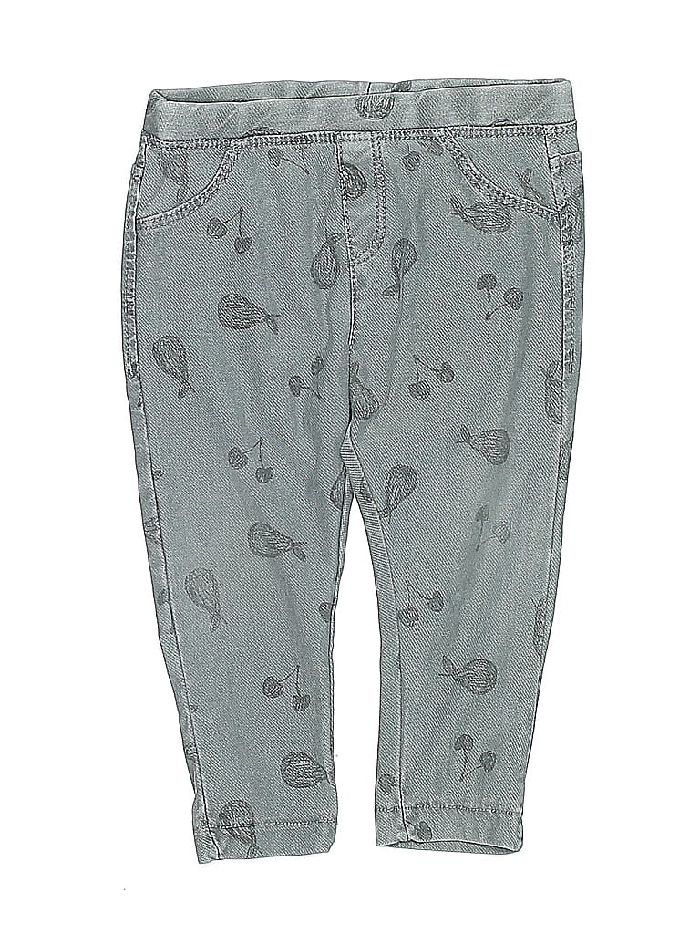 Zara Baby Paisley Gray Casual Pants Size 9-12 mo - photo 1