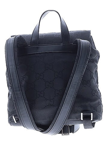 Gucci Vintage Canvas Flap Backpack (view 2)