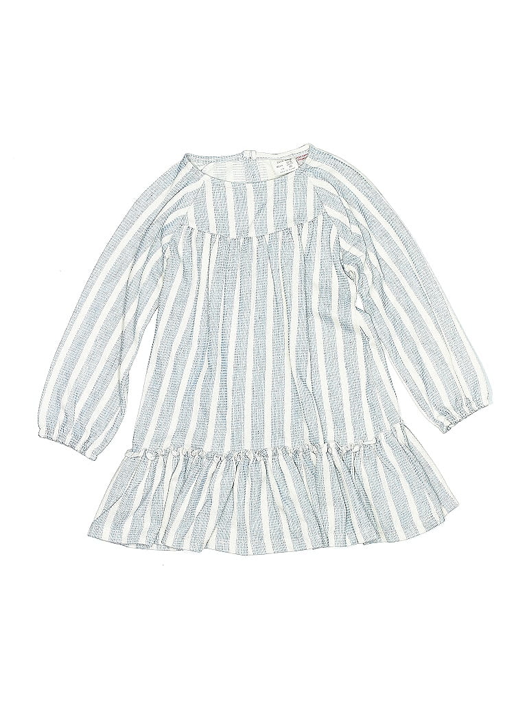 Zara Baby Stripes Silver Dress Size 2 - photo 1